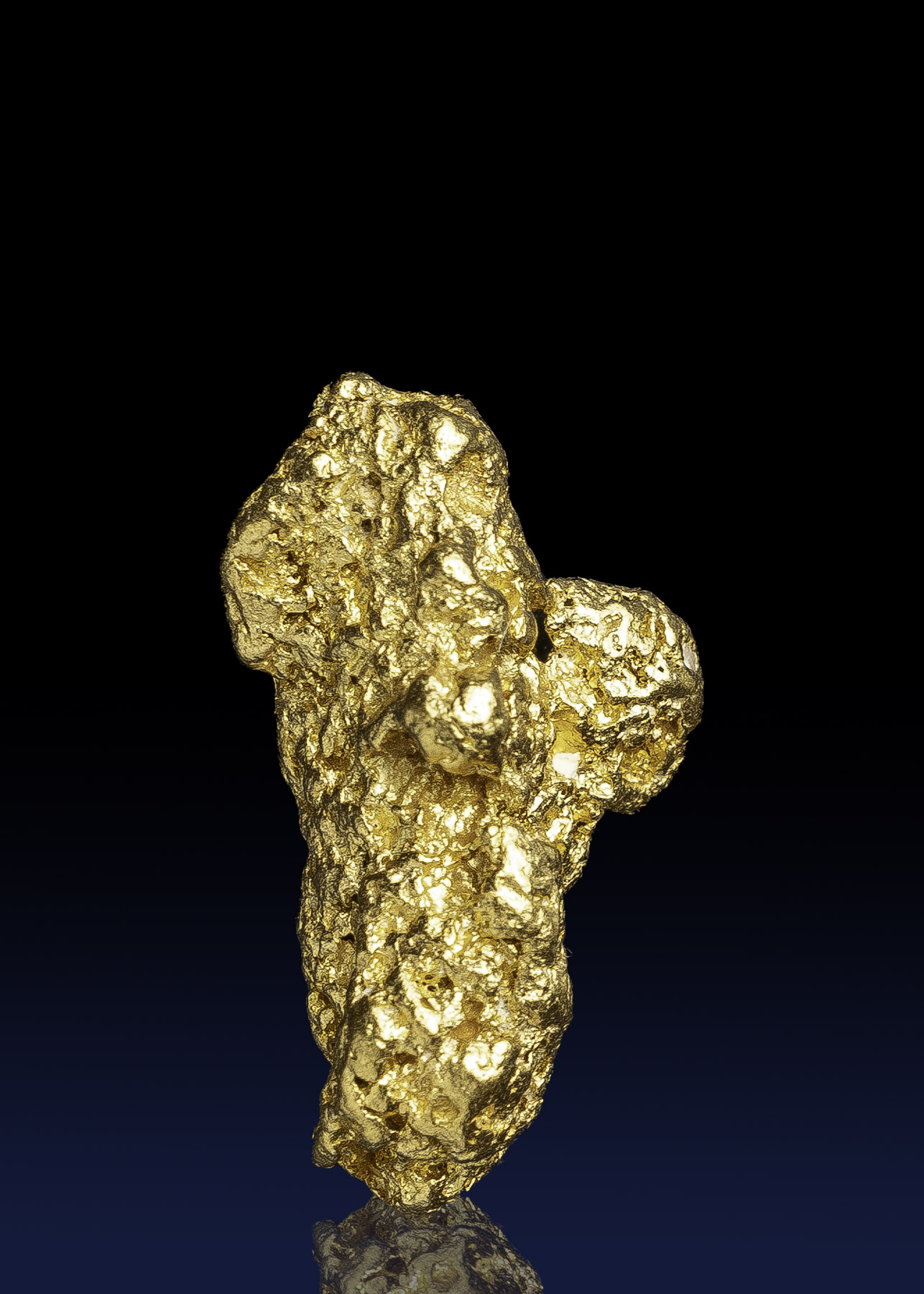 (image for) Brilliant and Rare Natural Gold Australian Nugget